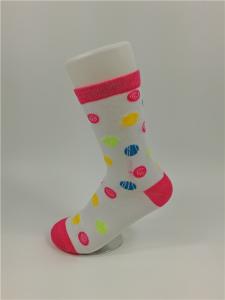 Quality Sweat Absorbent Pure Cotton Socks For Kids , Eco - Friendly Organic Cotton Socks wholesale