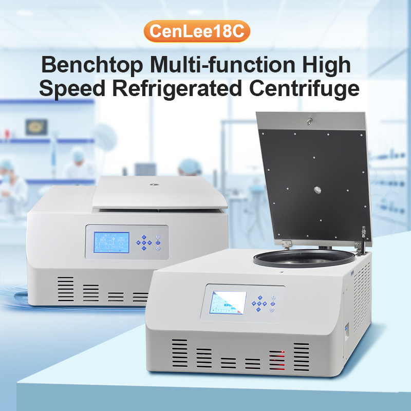 Table top Refrigerated centrifuge benchtop ultracentrifuge with vector control system