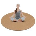 Extra Wide Round Custom Logo Eco Friendly Nonslip Fitness Exercise Custom Design