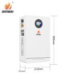 Wall Mounted 200Ah 10.24kwh Lifepo4 Battery Storage Solution 51.2V Lifepo4 Solar