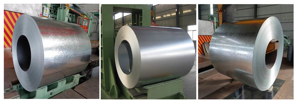 Width 600mm 750mm Hot Rolled Carbon Steel Coil Z40 Galvanised Steel Coils