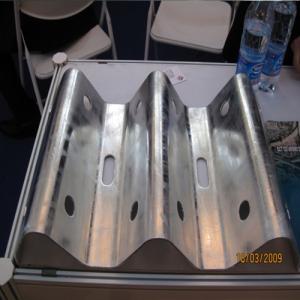Quality Guard Rail Panel Roll Forming Machinery with Hydraulic Pressure 10 - 12 Mpa wholesale