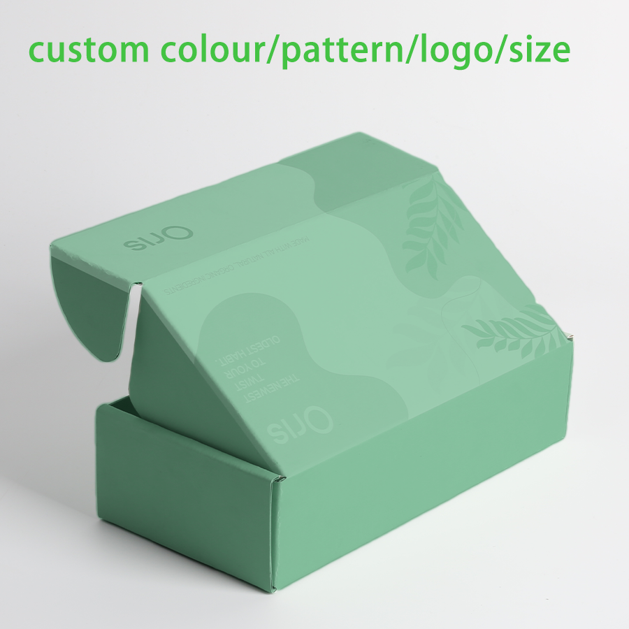 Self Erecting Mailer Packaging Box Eco Friendly Corrugate Cardboard Small Mailer Boxes