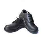 Genuine Leather Industrial Safety Shoes Mens Steel Toe Cap Work Boots