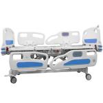 Metal Clinic Hospital Furniture Abs Side Rail Electric Control Folding Patient