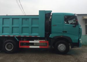 Quality SINOTRUK HOWO A7 Construction Tipper Dump Truck 6 X 4 290HP In Blue Color wholesale