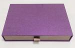 Exquisite Hotel Gift Packing Boxes Cardboard Drawer Box Gold Color Logo