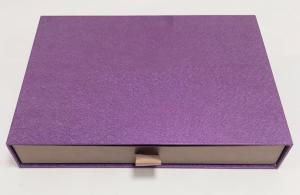Quality Exquisite Hotel Gift Packing Boxes Cardboard Drawer Box Gold Color Logo wholesale