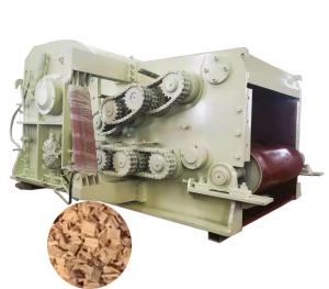 Quality 350*700mm Feed Commercial Tree Shredder 110kw Wood Shredder Machine 1 Fixed Knife wholesale