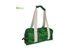 Unisex Water Resistant Padded Tapestry Duffle Bag Wheels Free Travel