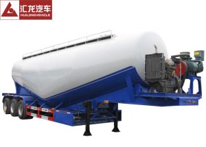 Quality 36000l Pneumatic Dry Bulk Trailers 3 Axle High - Strength Carbon Steel wholesale