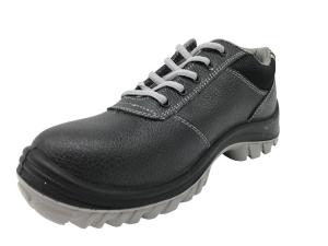 Quality Full Grain Leather Sport Style Safety Shoes Anti Penetration For Office Worker wholesale