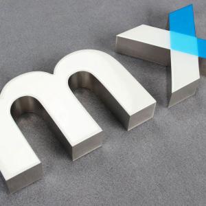 Quality Outdoor Sign Board Stainless Steel Acrylic Led Lighting Illuminated Letter Signs wholesale
