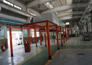 Quality Adjustable Speed Industrial Automatic Powder Coating Plant 380V Customized Voltage wholesale