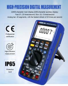 Quality VICTOR 98C+ wireless Digital Multimeter 22000 counts display auto range multimeter wholesale