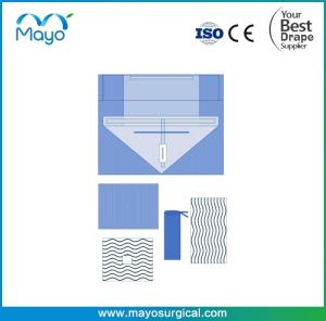 Quality Surgical Obstetrics Drape Pack With Fluid Collection Pouch And Leggings wholesale
