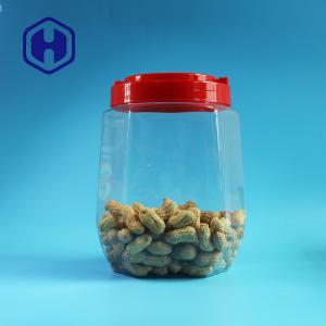 Quality 2480ml Large Size Leak Proof Plastic Jar With Screw Lid Wide Mouth wholesale