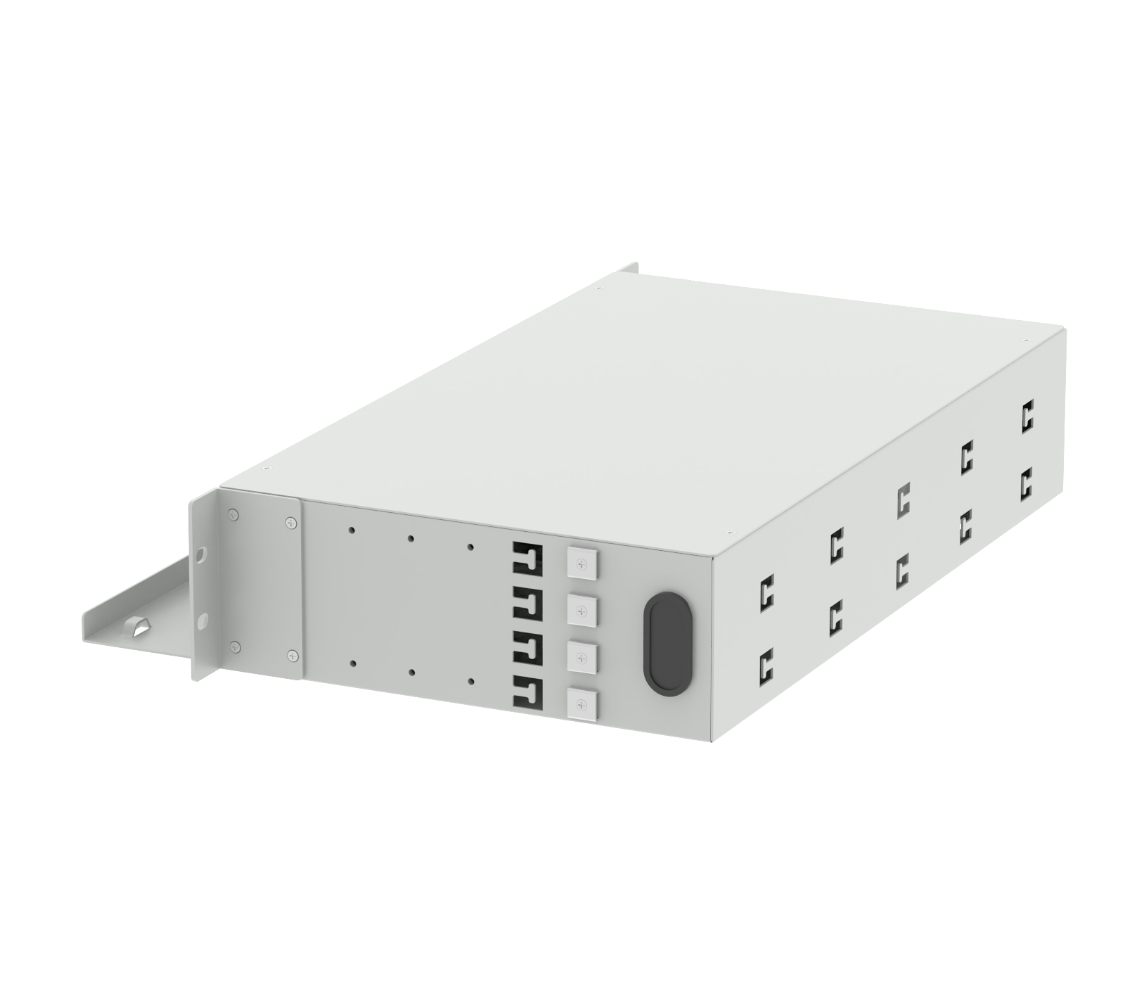 48 Ports SC UPC Optical Distribution Frame 19 Inch Patch Panel for FTTX ODN Network