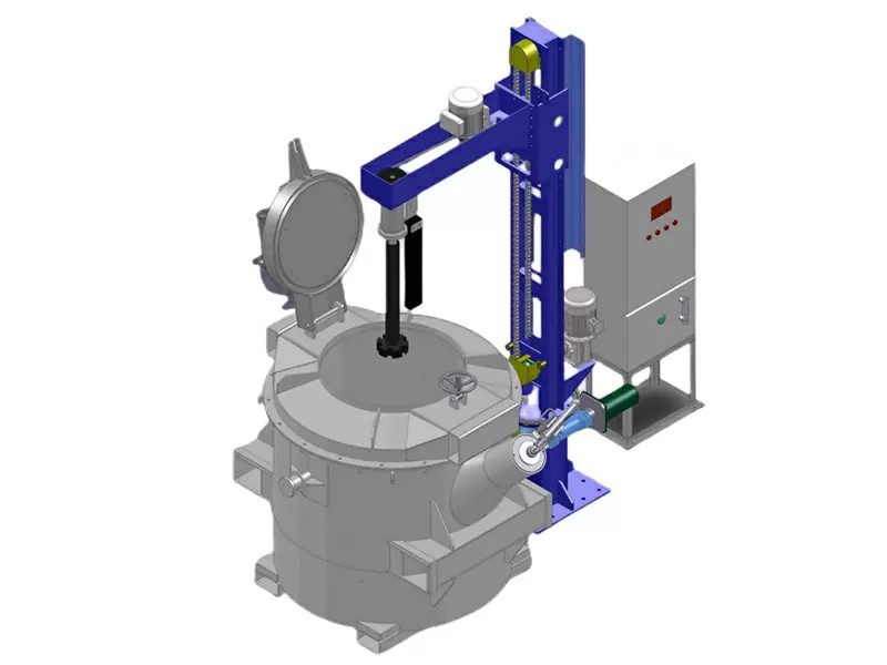 500 Kg In-line Rotary Degassing Unit Made Of Stainless Steel For Optimal Performance