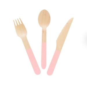 Quality Wholesale Disposable Birch Wooden Party Spoons wooden cutlery with logo wholesale