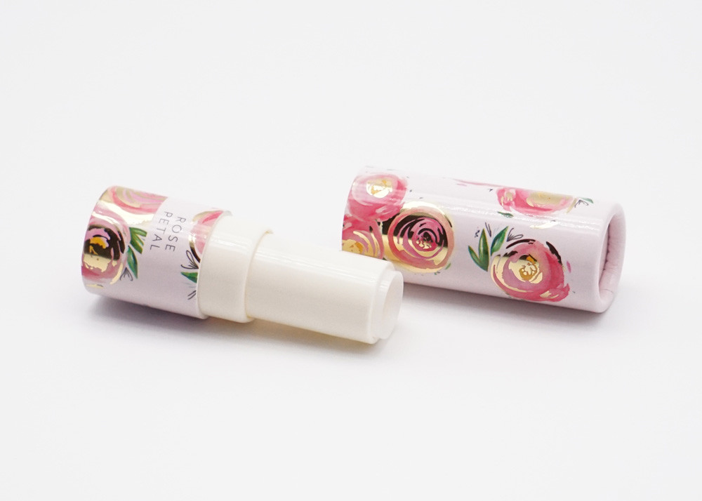 Paper Customized Cardboard Cylinder Lipstick Tube Container