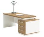 modern wood office manager desk Foshan furniture in warehouse
