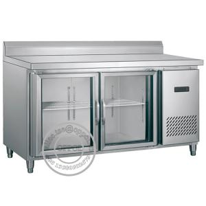 Quality OP-A602 Kitchen Equipment Glass Doors Display Chest Refrigerator wholesale
