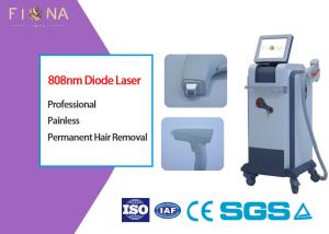Quality Painless Professional Diode Laser Hair Removal Machine 810nm 600W Stationary Style wholesale
