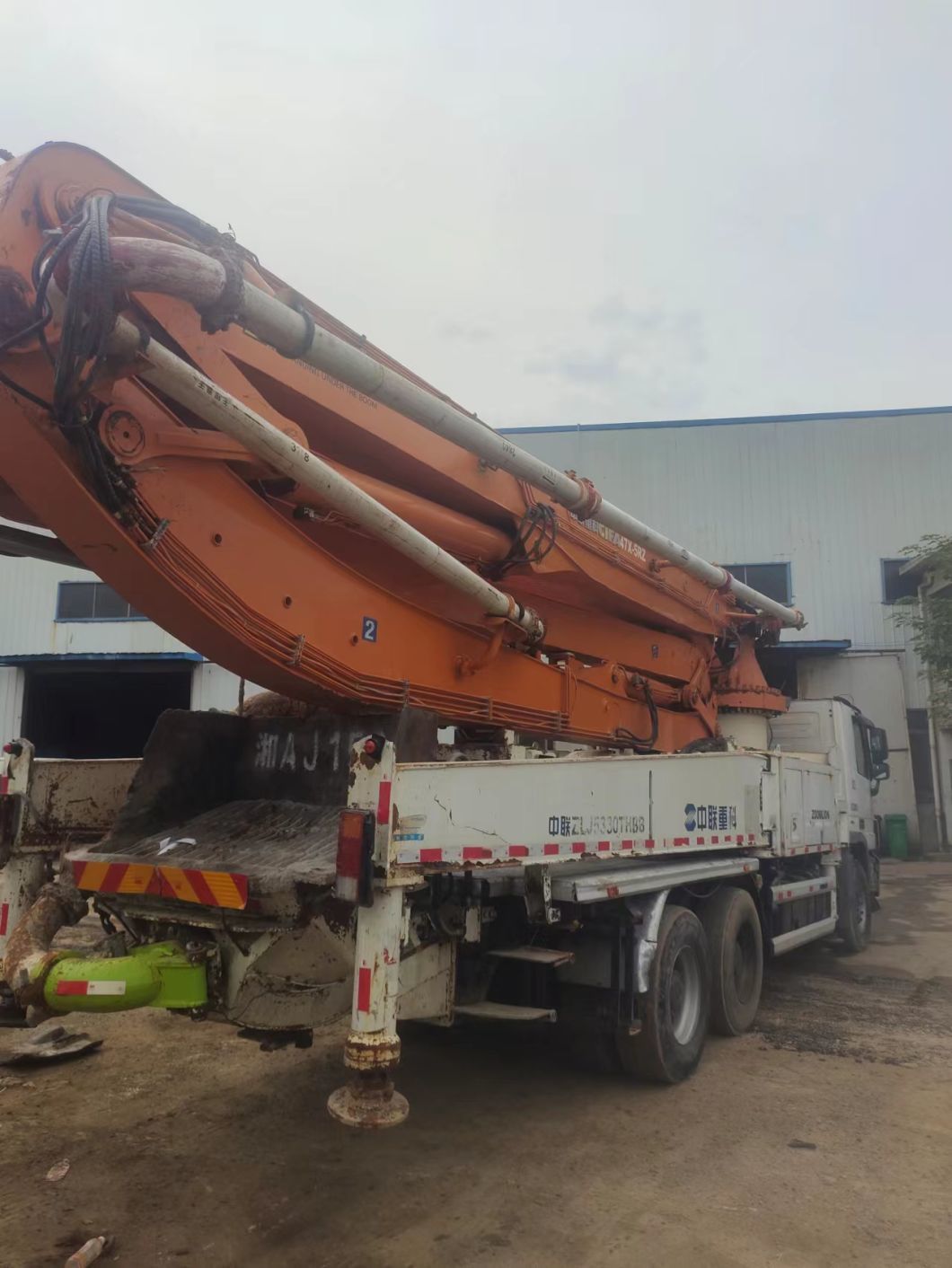 2014 Zoomlion 47m Concrete Pump Without Truck on Sale at Promotion Price
