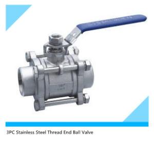 Quality 3pc Stainless Steel Thread End Ball Valve wholesale