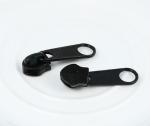 No. 5 white color plastic zipper puller Nylon zipper