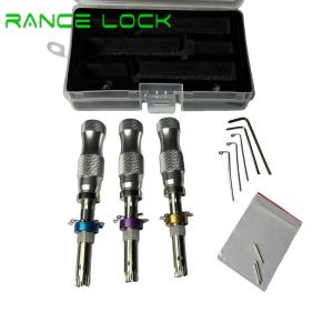 Quality 3pcs Tubular Pick Tool 7.0mm 7.5mm 7.8mm Tubular Lock Pick Set wholesale