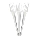 PLA Disposable Biodegradable Cutlery Set Nontoxic Durable Safe Material