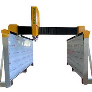 Quality Bridge Type CNC Stone Engraving Machine 7.5kw For Large Workpiece wholesale