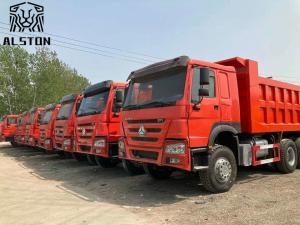Quality 6x4 Used Tipper Trucks 19.32M3 Used Howo Dump Truck For Coal Mining wholesale