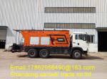 Bitumen Road Maintenance Equipment 10m3 Asphalt Slurry Machine HRF-100 25000kg