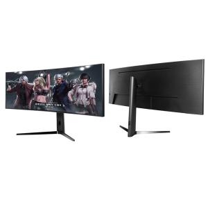 China Curved 49 Inch 5k High Resolution Lcd Monitors 75hz Gaming Monitors on sale