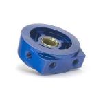 Blue anodized finish aluminum oil pressure adapter cnc machining, Trike Bike