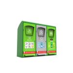 Outdoor Park and Street Clothes Donation Bin Stainless Steel Secure Donation Box