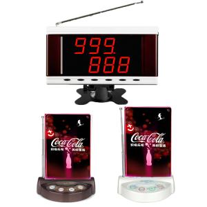 Quality Restaurant service equipment, wireless catering calling system with holder wholesale
