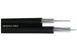 Outdoor Two Core Aerial Bundled Cable , XLPE / PVC Insulation Cable