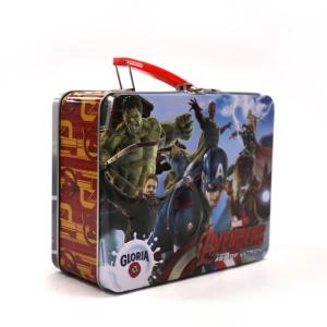 Quality Marvel Avengers Metal Tin Lunch Box wholesale