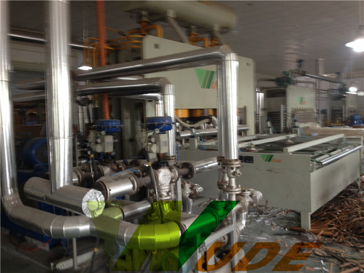 Multilayer Short Cycle Lamination Press For Melamine Paper Lamination On Plywood