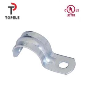 Quality Zinc Plated Steel One Hole EMT Conduit Strap EMT Conduit And Fittings wholesale