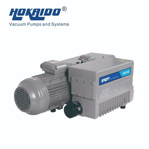 3kw Motor Power Hokaido Oil-Lubricated Rotary Vane Vacuum Pump for Lighting