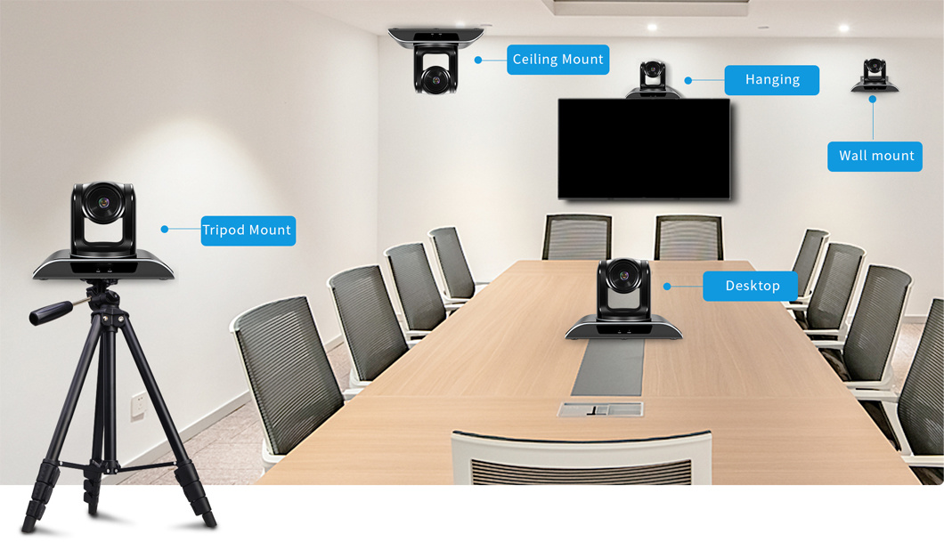 10X Optical Zoom Full HD 1080P Video Conference Camera USB Video Conference Camera for Smartboard