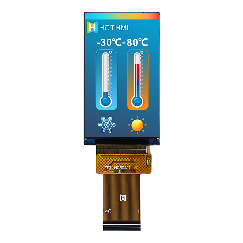 3.0 Inch IPS 480x854 Wide Temperature TFT Display Panel ST7703 For Industrial Computer