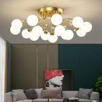 Nordic Glass ball G9 led Ceiling Lights for Bedroom Living room decoration