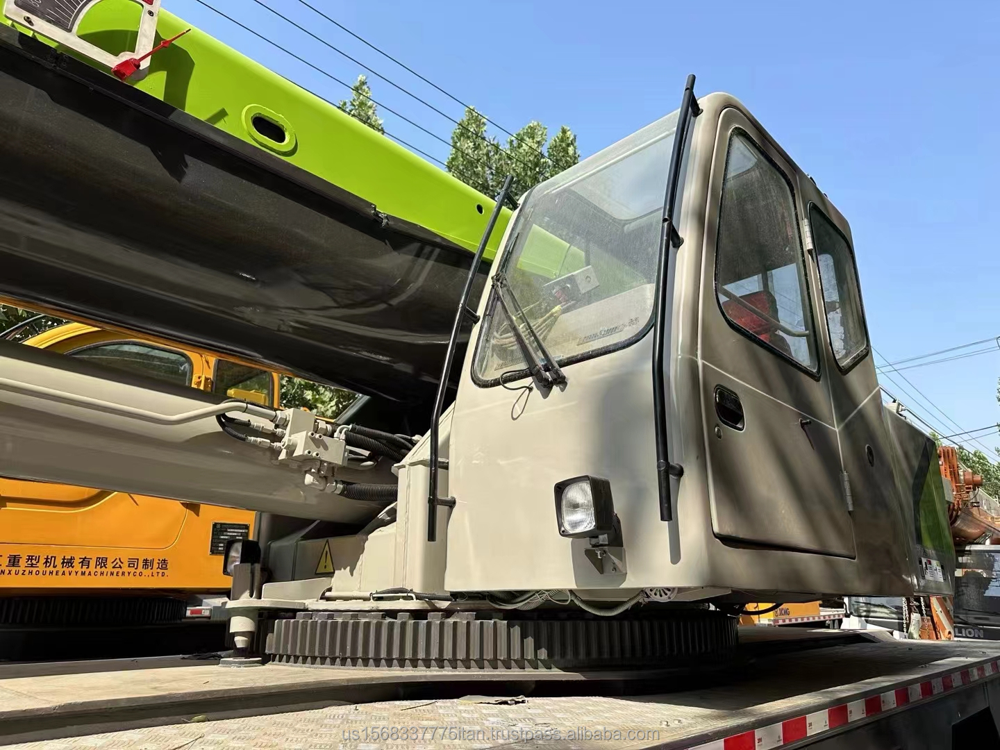2016 Year Used Zoomlion 70 Ton Crane Excellent Performance for Construction Machine