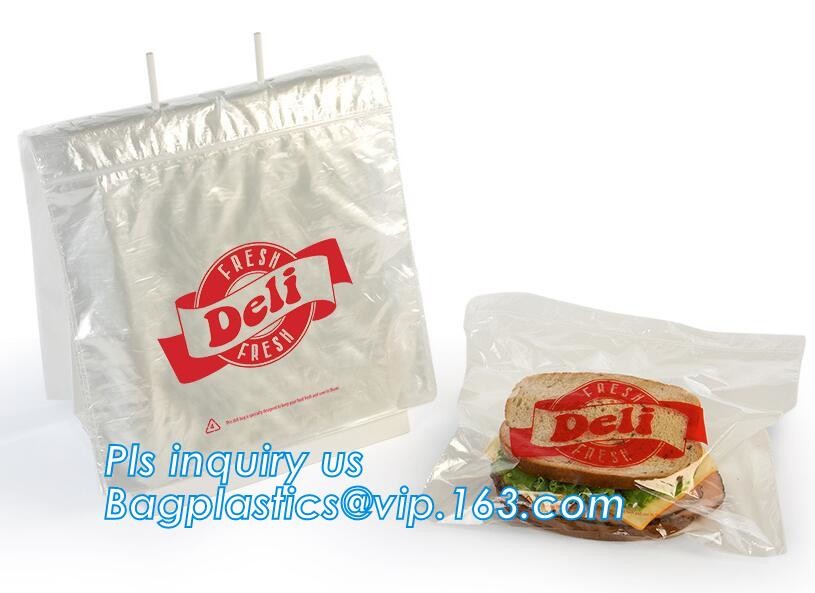 10 1/2" x 8" Plastic Deli Saddle Bag with Seal Top 1000 / Case - Plain, Saddle Slider Zipper Bags, bagplastics, bagease